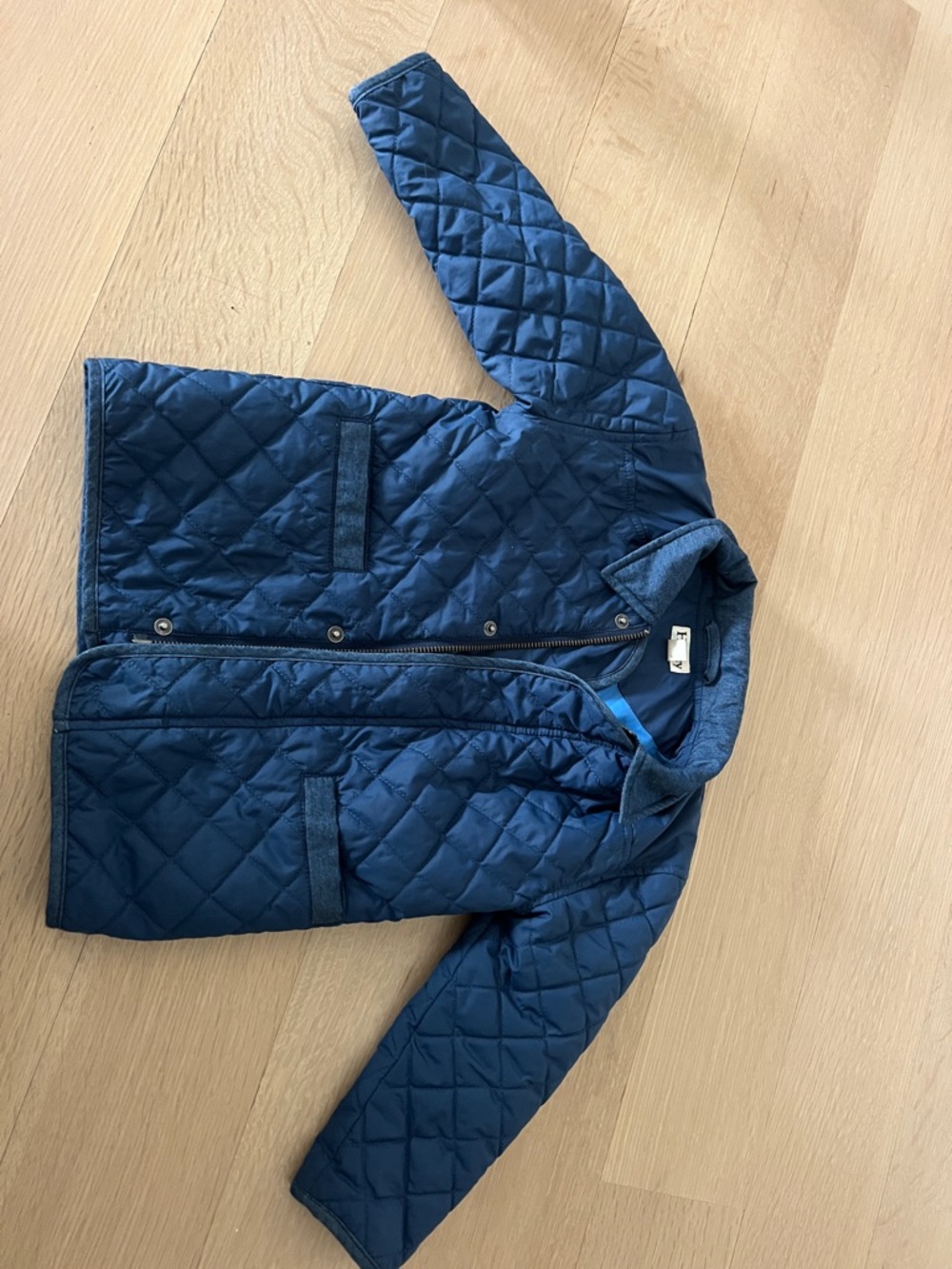 Hatley Quilted Dark Blue Kids Puffer Jacket